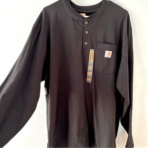 Men’s NWT Black Carhartt Long Sleeve T-shirt